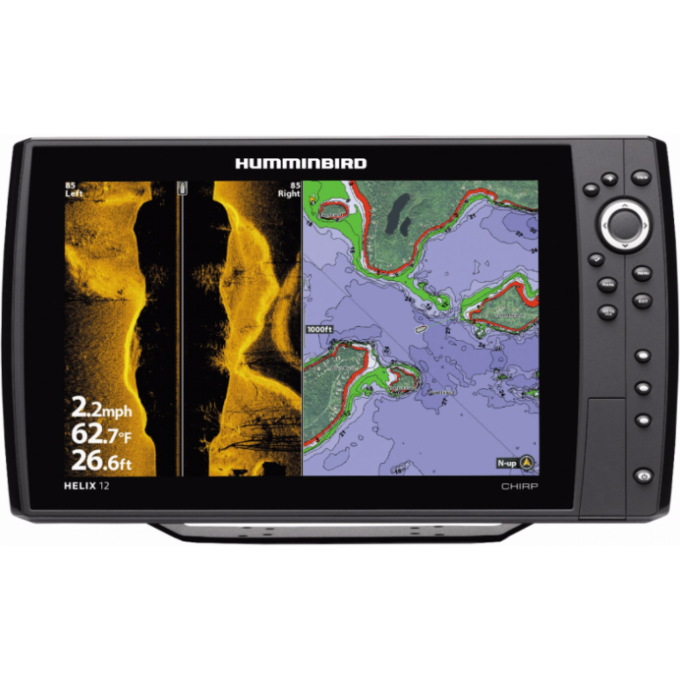 Эхолот HUMMINBIRD HELIX 12 CHIRP MSI+ GPS G4N 411450-1M