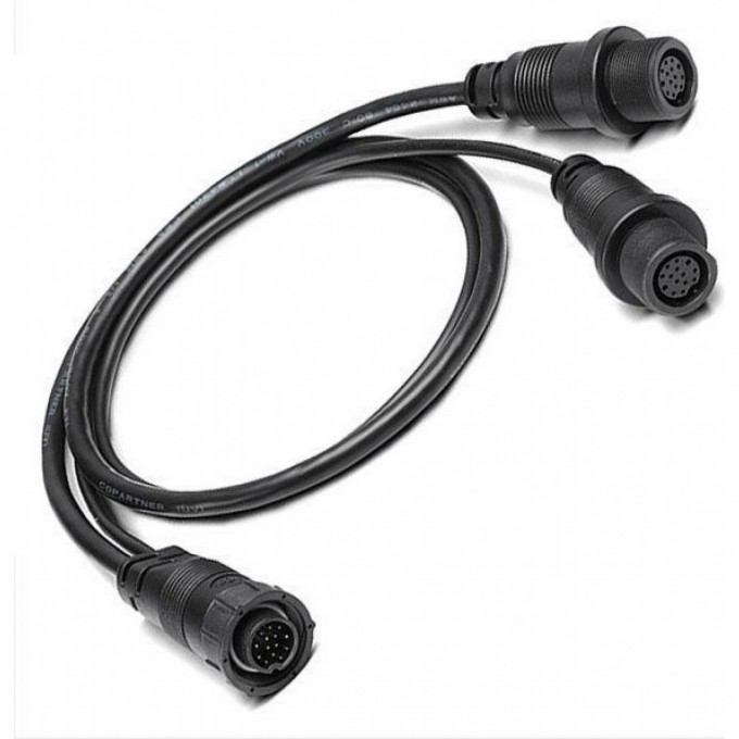 Кабель HUMMINBIRD разделитель SI / MSI для двух датчиков Solix/Apex 720112-1