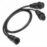 Кабель HUMMINBIRD разделитель SI / MSI для двух датчиков Solix/Apex 720112-1