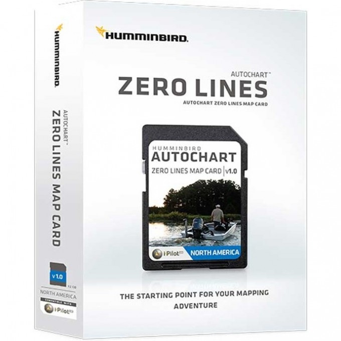 Карта HUMMINBIRD SD AUTOCHART ZeroLine Asia 600033-1AM